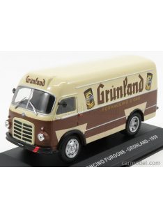   Edicola - Om Fiat Leoncino Truck Van Grunland Formaggino D'Oro 1959 Brown Beige