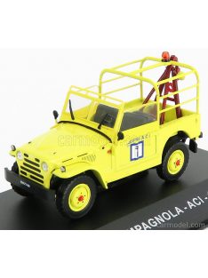   Edicola - Fiat Campagnola Aci 1965 - Carro Attrezzi - Wrecker Road Service Yellow