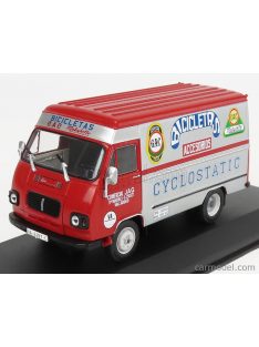   Edicola - Avia 2500 Fase Ii Van - Bicicletas Gac Cyclostatic 1975 Red Silver