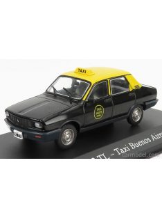 Edicola - Renault R12 Tl Taxi Gcba 1994 Black Yellow