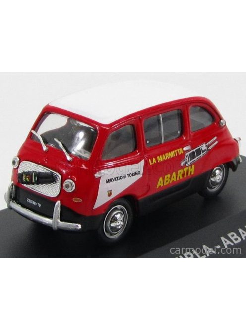 Edicola - Fiat 750 Multipla La Marmitta Abarth 1960 Red White Black