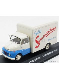   Edicola - Fiat 615 Van Frigo Sammontana 1957 Very Light Yellow Blue