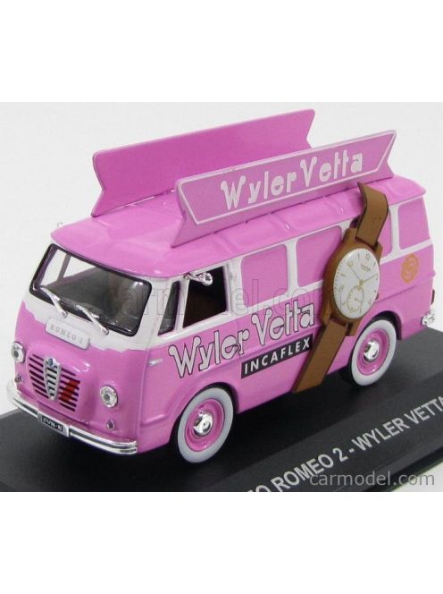 Edicola - Alfa Romeo Romeo 2 Van Wyler Vetta 1955 Pink