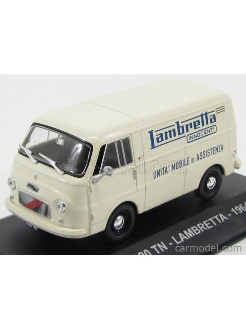 Edicola - Fiat 1100Tn Van Lambretta Unita' Mobile Di Assistenza 1964 Ivory