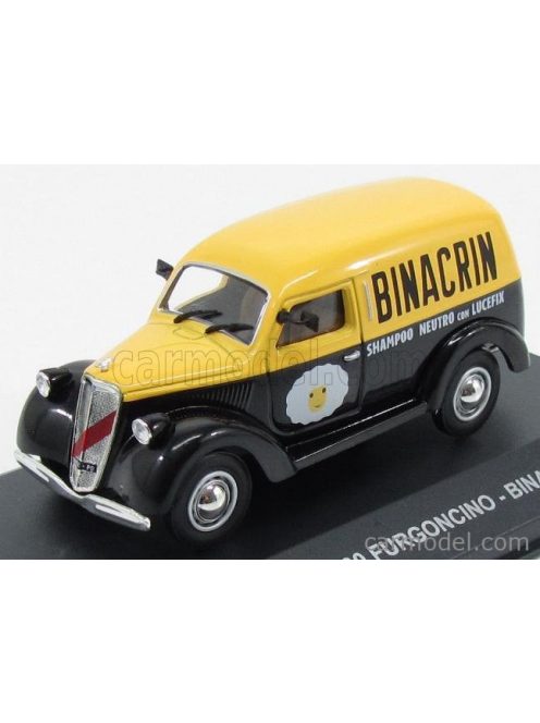 Edicola - Lancia Ardea 800 Van 1949 - Binacrin Shampoo Neutro Con Lucefix Black Yellow