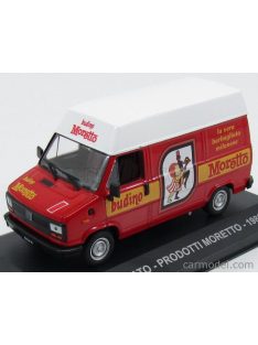   Edicola - Fiat Ducato Van 1982 - Prodotti Moretto La Vera Barbagliata Milanese Red White