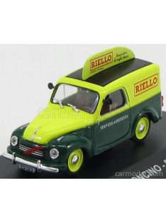 Edicola - Fiat 500C Furgoncino Van Riello 1959 Green Yellow