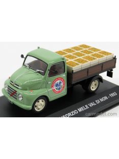   Edicola - Fiat 615N Truck Consorzio Mele Val Di Non 1953 Green Brown