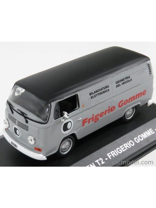 Edicola - Volkswagen T2 Van Frigerio Gomme 1976 Grey Black