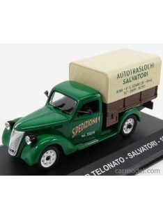   Edicola - Fiat 1100 Elr Pick-Up Telonato Salvatori 1952 Green Brown Beige