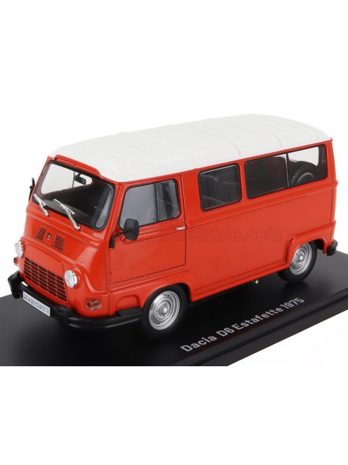 Edicola - DACIA D6 ESTAFETTE MINIBUS 1975 RED WHITE