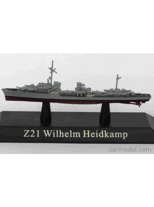 Edicola - Warship Z21 Wilhelm Heidkamp Destroyer Germany 1943 Military