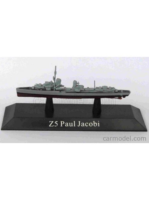 Edicola - Warship Z5 Paul Jacobi Destroyer Germany 1935 Military