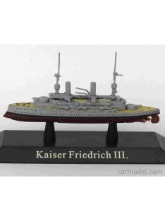   Edicola - Warship Kaiser Friedrich Iii Liner Warship Germany 1896 Military