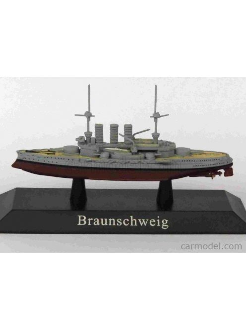 Edicola - Warship Braunschweig Liner Warship Germany 1902 Military