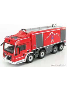   Edicola - Man Special Bai Tgs Tanker Truck Italy France 2013 Red Silver