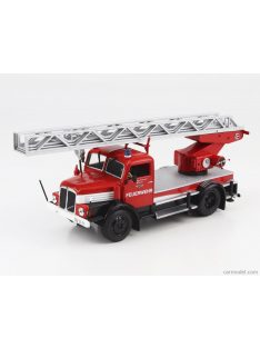   Edicola - Ifa S4000 Dl25 Truck Scala Feuerwehr Est Germania 1965 Red Silver