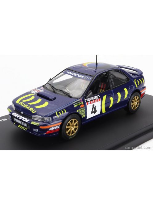 Edicola - Subaru Impreza 555 N 4 Winner Rally Rac Lombard 1995 C.Mcrae - D.Ringer Blue