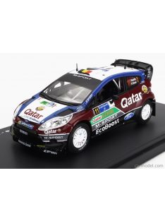   Edicola - Ford England Fiesta Rs Wrc N 11 3Rd Rally Mexico 2013 T.Neuville - N.Gilsoul Bordeaux Blue White