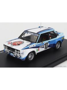   Edicola - Fiat 131 Abarth Team Fiat Italia N 10 Winner Rally Montecarlo 1980 W.Rohrl - C.Geistdorfer White 2 Tone Blue