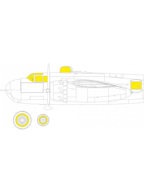 Eduard - B-25H Tface For Hkm