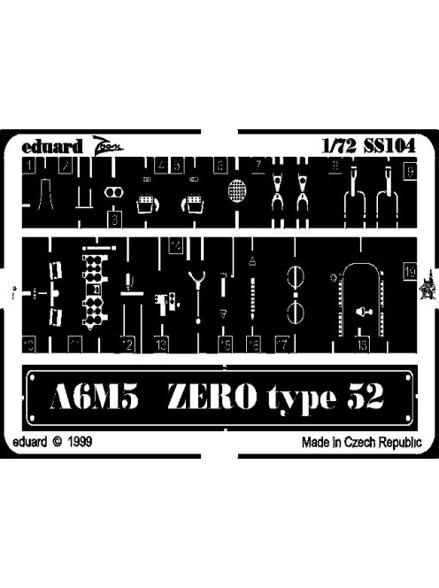 Eduard - A6M5 Zero Type 52 