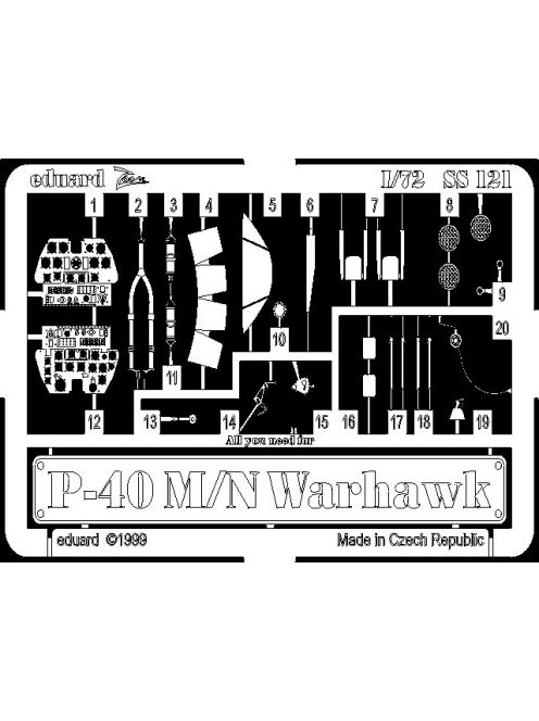 Eduard - P-40 M/N Warhawk 