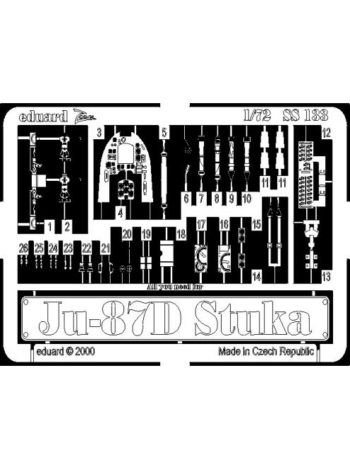 Eduard - Ju-87D Stuka 