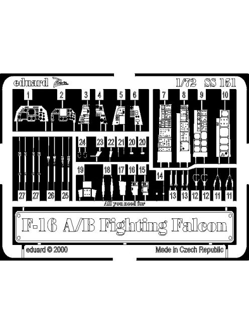 Eduard - F-16A/ B