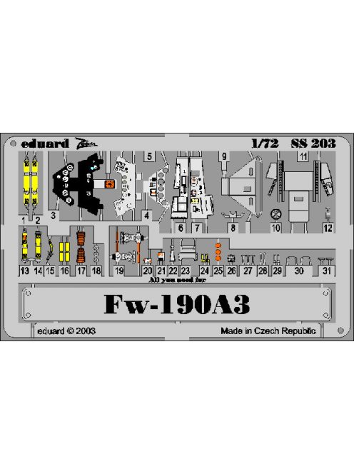 Eduard - Focke-Wulf Fw 190A-3 