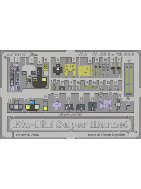Eduard - F-18E Super Hornet 