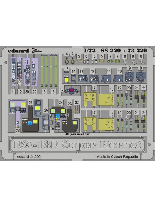 Eduard - F-18F Super Hornet 