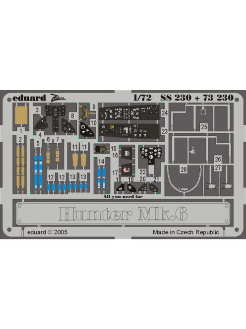 Eduard - Hunter Mk.6 for Revell