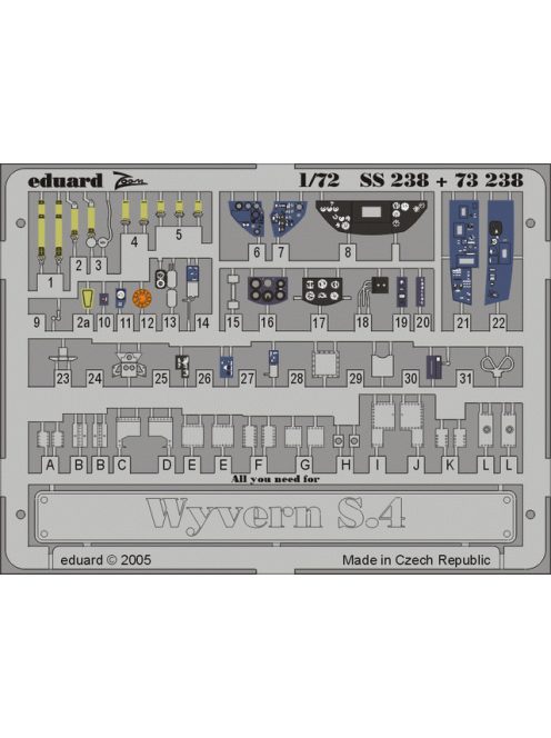 Eduard - Wyvern S.4 SS238