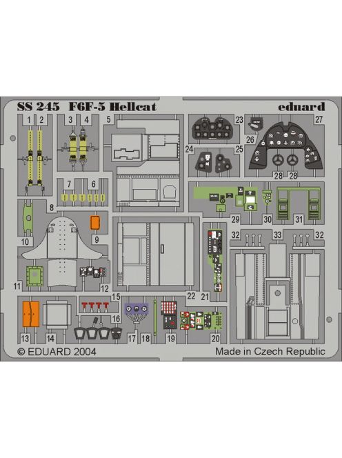 Eduard - F6F-5 Hellcat 