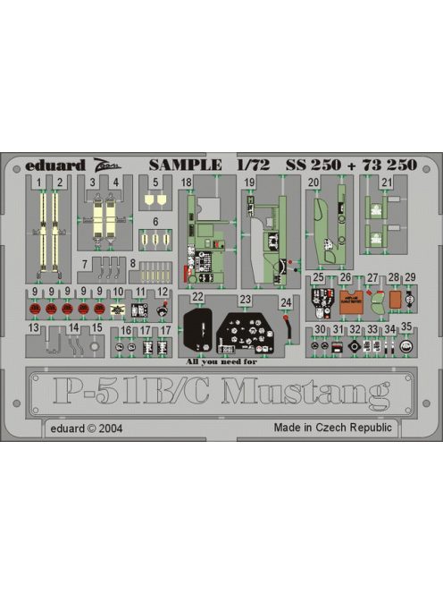Eduard - P-51B/C Mustang 