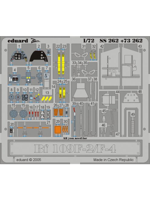 Eduard - Bf 109F-2/F-4 