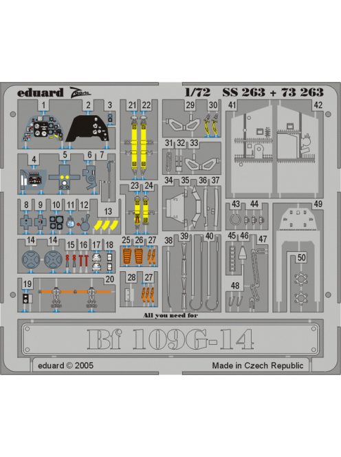 Eduard - Bf 109G-14 for Academy