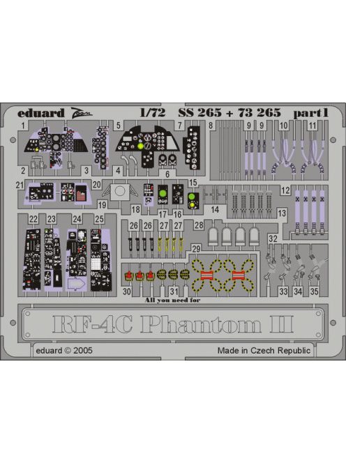 Eduard - RF-4C Phantom II SS265