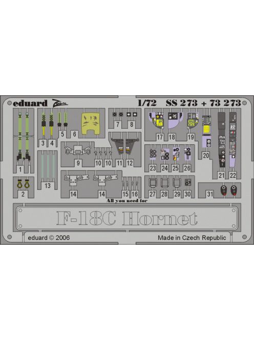 Eduard - F-18C Hornet for Hasegawa