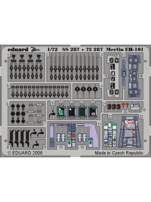 Eduard - Merlin EH-101 for Italeri