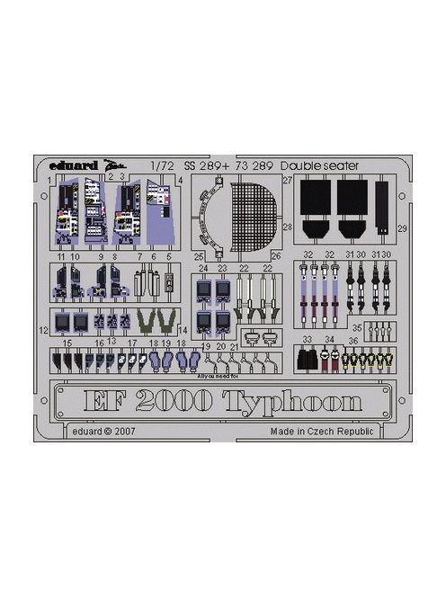 Eduard - EF 2000 Typhoon Double seater for Revell