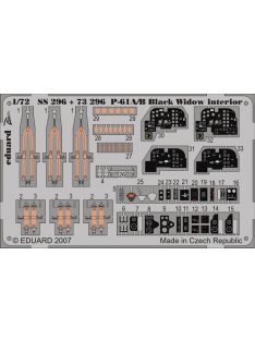 Eduard - P-61A/B Black Widow interior for Dragon