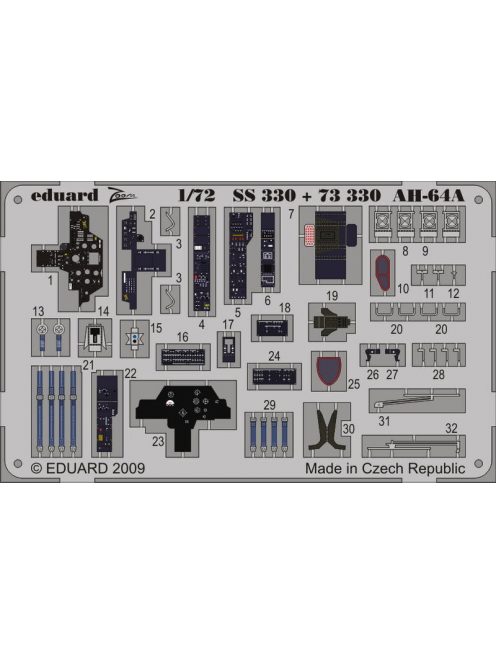 Eduard - AH-64A self adhesive for Hobby Boss