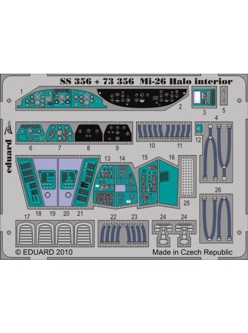 Eduard - Mi-26 Halo interior for Revell/Zvezda 