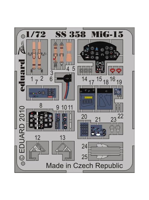 Eduard - MiG-15 for Airfix 