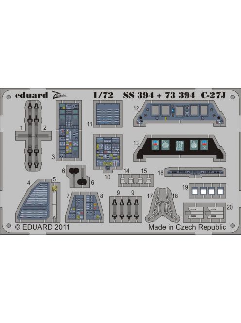 Eduard - C-27J S.A. for Italeri 