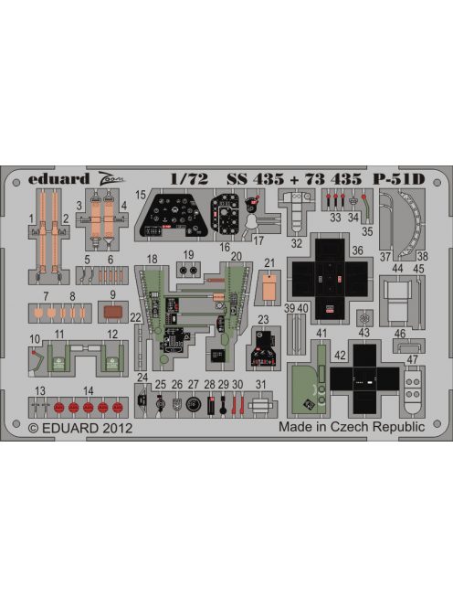 Eduard - P-51D S.A. for Italeri 