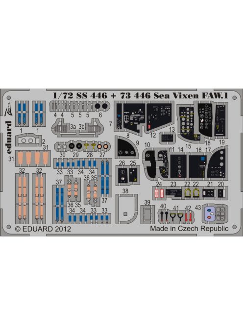 Eduard - Sea Vixen FAW.1 interior S.A.f.Cyber H. 