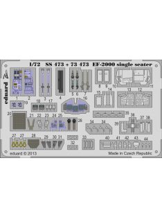 Eduard - EF-2000 single seater for Hasegawa 